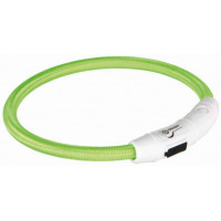 Нашийник що світиться Trixie Flash Light Ring USB Green L-XL 65 cм