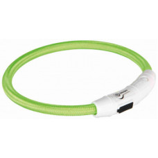 Нашийник що світиться Trixie Flash Light Ring USB Green XS-S 35 cм