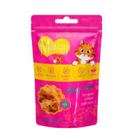 Mavsy (Мавси) Salmon Strips - Лакомство мини-полоски для кошек из вяленого дикого лосося 50 г