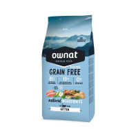Ownat Kitten Grain Free Chicken & Turkey - Сухой беззерновой корм для котят с курицей и индейкой 1 кг