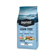 Ownat Kitten Grain Free Chicken & Turkey - Сухий беззерновий корм для кошенят з куркою та індичкою 1 кг