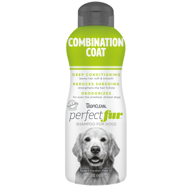 Tropical Clean - Шампунь «Идеальная шерсть» для комбинированной шерсти для собак 473мл