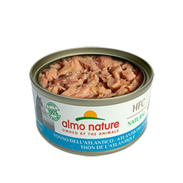 Almo Nature (Альмо Натюр) HFC Cat Natural Atlantic Tuna - Влажный корм для кошек с тунцем 70 г