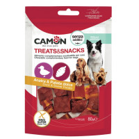 Camon (Камон) Dog Treats Dice With Duck & Sweet Potato - Лакомство для собак кубики с уткой 80 г