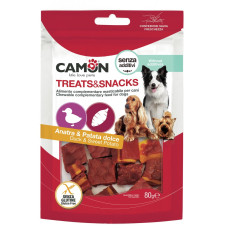 Camon (Камон) Dog Treats Dice With Duck&Sweet Potato - Ласощі для собак кубики з качкою 80 г