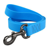 Поводок, Ш 20 мм, Дл 183 см, голубой, M, WAUDOG Waterproof