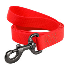Повідець, Ш 15 мм, Дл 183 см, Червоний, S, WAUDOG Waterproof