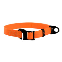 Collar (Цвет) Evolutor - Ошейник для собак водонепроницаемый, регулируемый, универсальный размер (Ш 25 мм, Д 25-70 см) оранжевый S-XL