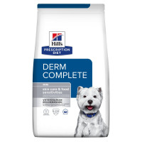 Hill’s (Хилс) Prescription Diet Dog Eggs Derm Complete Adult Mini - Сухой лечебный корм для взрослых собак мелких пород при пищевой аллергии и атопическом дерматите с яйцами 1 кг