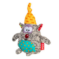 GiGwi (ГиГви) Plush Friends - Игрушка для собак медведь с пищалкой 10 см