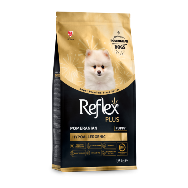 Reflex Plus (Рефлекс Плюс) Pomeranian Puppy - Сухой корм для щенков породы померанский шпиц 1.5 кг