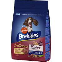Brekkies (Брекис) Dog Delice Meat - Сухой корм для собак 3 кг