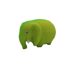 Misoko (Мисоко) Dog Toy Elephant Green - Игрушка для собак слон латекс зеленая 8.7 см