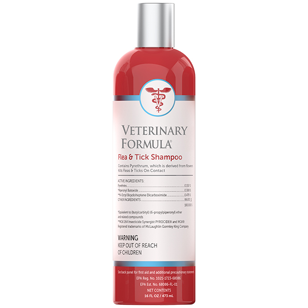 Veterinary Formula (Ветеринари Формула) CC Cat&Dog Shampoo Flea&Tick - Шампунь для кошек и собак от блох и клещей 473 мл