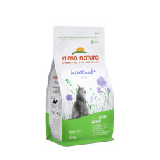 Almo Nature (Алмо Натюр) Holistic Fresh Meat Cat Digestive Help With Lamb - Сухой корм для кошек с чувствительным пищеварением со свежим ягненком 400 г