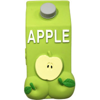 Misoko&Co (Мисоко&Ко) Apple Juice Bottle - Игрушка для собак бутылка яблочного сока с ароматом яблока 11 см