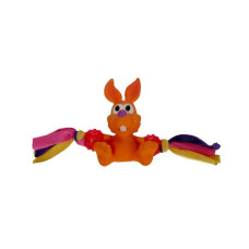 Misoko (Мисоко) Dog Toy Rabbit Multicoloured - Игрушка для собак кролик латекс разноцветная 5.5 см