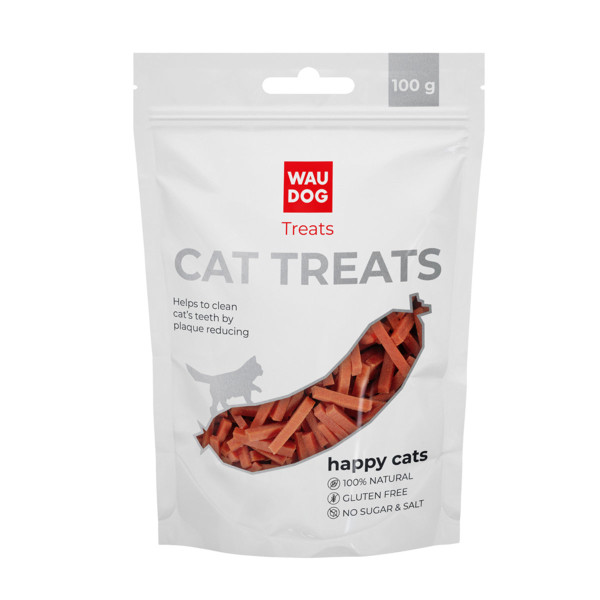 Waudog (Ваудог) Treats Happy Cats Кроличьи полоски - Лакомство для кошек 100 г