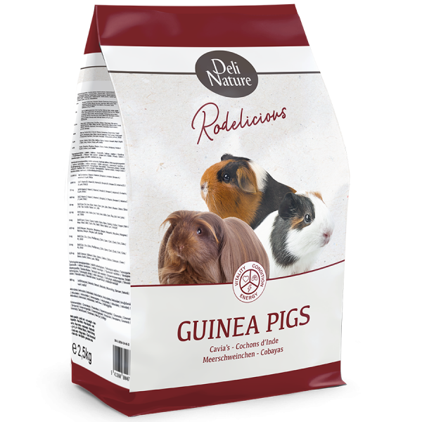 Deli Nature (Дели Натур) Rodelicious Guinea Pigs - Полнорационный суперпремиум корм для морских свинок 2.5 кг