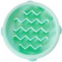 Outward Hound (Аутвард Хаунд) Fun Feeder Slo-Bowl Tiny Mint - Миска-лабиринт для здорового и неторопливого кормления собак 14 см