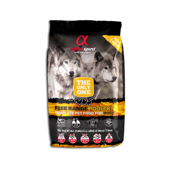 Alpha Spirit (Альфа Спирит) The Only One Poultry - Сухой корм для собак всех пород и всех стадий жизни с курицей 3 кг