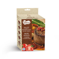 Mavsy (Мавси) Freeze Dried Filet Mignon Beef With Sundried Tomatos - Лакомство для собак филе миньон из говядины и сушеными томатами 50 г