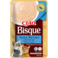 INABA (Инаба) Cat Ciao Bisque Puree With Tuna - Лакомство для кошек пюре с тунцем 40 г
