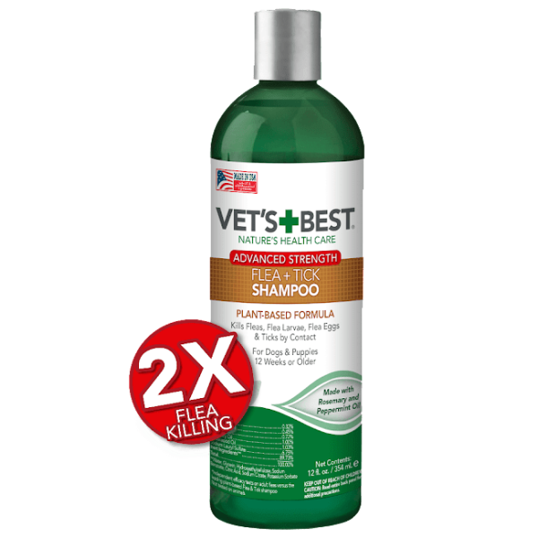 Vet`s Best (Ветс Бест) Flea & Tick Shampoo - Шампунь для собак від комах 355 мл