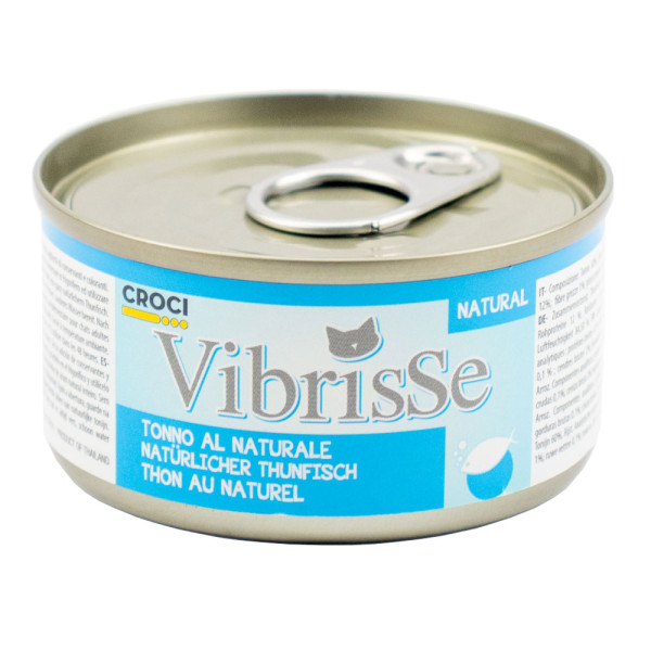 Vibrisse (Вибрис) Tuna in Water - Влажный корм для кошек с тунцем в собственном соке 140 г