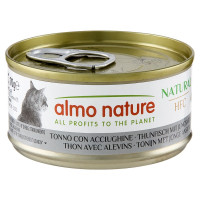 Almo Nature (Альмо Натюр) HFC Cat Natural Tuna & Whitebait - Влажный корм для кошек с тунцем и мальком 70 г