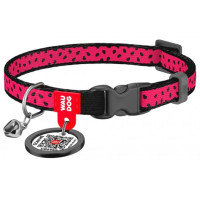 Нашийник для котів, "Кавун", пласт. фастекс, Ш 10 мм, Довжина 20-30 см, XS, WAUDOG Nylon c QR