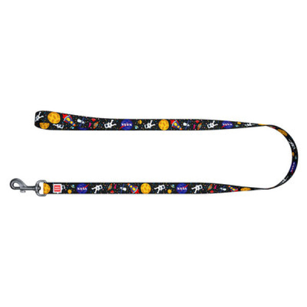 Поводок, "NASA", Ш 25 мм, Дл 122 см, L, WAUDOG Nylon