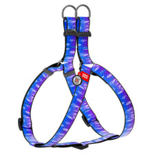 Шлея анатомічна, "Ловець снів", пласт. фастекс, Ш 20 мм, ОГ 50-80 см, ОШ 50-80 см, M, WAUDOG Nylon c QR