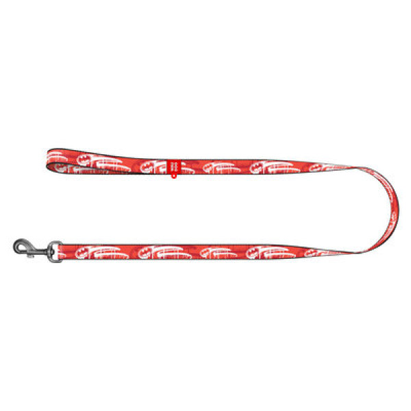 Поводок, "Бэтмен", Ш 10 мм, Дл 122 см, XS, WAUDOG Nylon
