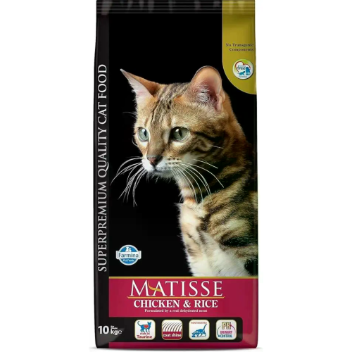 Farmina (Фарміна) Matisse Cat Chicken & Rice Neutered Adult - Сухий корм для дорослих стерилізованих котів з м’ясом курки та рисом 10 кг