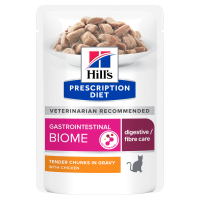 HILL`S (Хилс) Prescription Diet Gastrointestinal Biome Chicken - Влажный корм для кошек при заболеваниях желудочно-кишечного тракта, с курицей 85 г