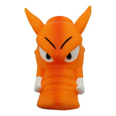 Misoko (Мисоко) Dog Toy Boar Orange - Игрушка для собак кабан винил оранжевая 16.5 см