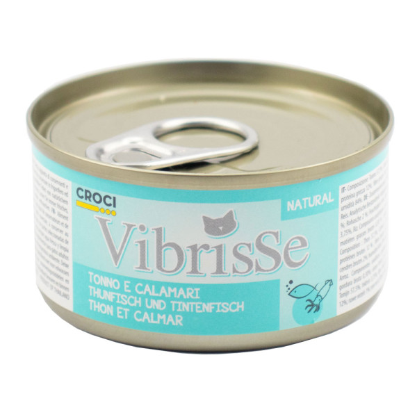 Vibrisse (Вибрис) Tuna&Squid - Влажный корм для кошек с тунцем и кальмаром 70 г