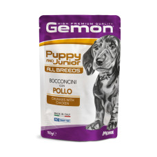 Gemon (Джемон) Dog Wet Puppy & Junior Chiken - Вологий корм для цуценят з куркою 0.1 кг
