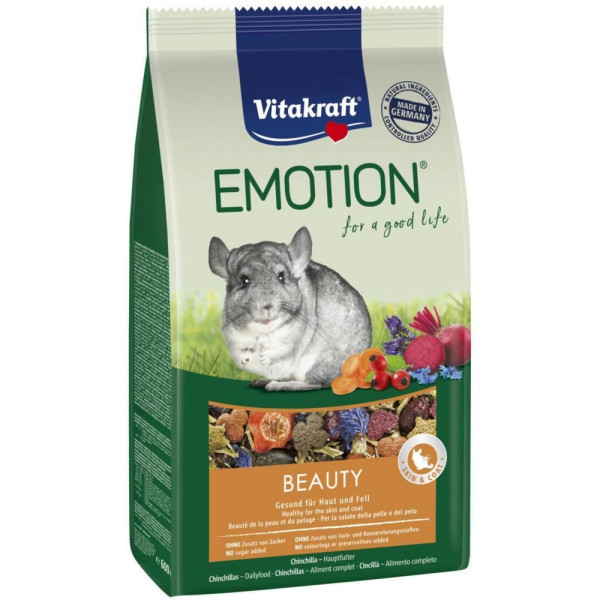 Vitakraft (Витакрафт) Emotion Beauty Selection Chinchilla - Корм для шиншилл 600 г
