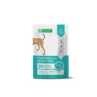 Nature’s Protection (Натур Протекшн) Dog Chicken & White Fish Weight Control Adult All Breeds - Влажный корм для взрослых собак всех пород для контроля веса с мясом курицы и белой рыбы 100 г