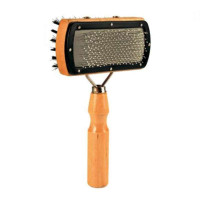 Trixie (Трикси) Soft Brush Double Sided - Щетка-пуходерка для собак двухсторонняя 10х18 см
