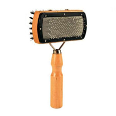 Trixie (Тріксі) Soft Brush Double Sided - Щітка-пуходерка для собак двостороння 10х18 см