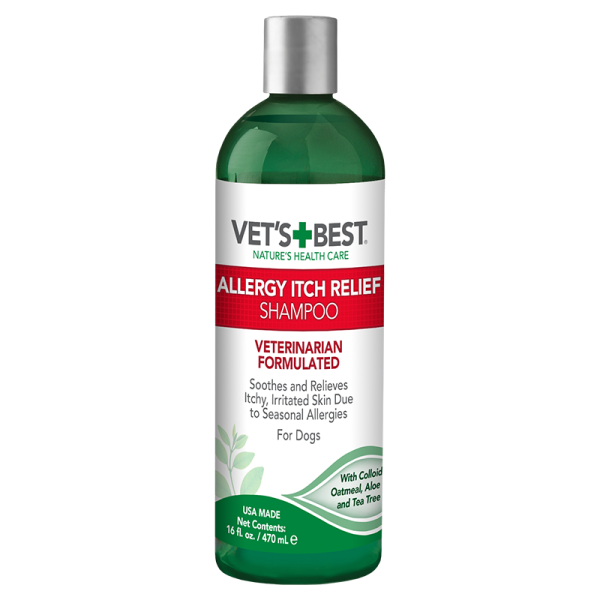 Vet`s Best (Ветс Бест) Allergy Itch Relief Dog Shampoo - Шампунь для собак при алергії 470 мл