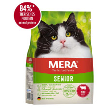 Mera (Мера) Cat Senior Beef - Сухий корм для котів літнього віку з яловичиною 0.4 кг