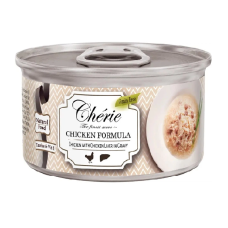 Cherie (Чери) Cat Grain Free Chicken & Chicken Liver All Life Stages - Влажный беззерновой корм для котов всех возрастов с мясом курицы и куриной печенью 80 г