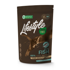 Nature`s Protection (Нейчер Протекшн) Lifestyle Grain Free White Fish Adult Cat - Сухий беззерновий корм для котів з білою рибою 0.4 кг