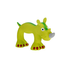 Misoko (Мисоко) Dog Toy Rhino Green - Игрушка для собак носорог латекс зеленая 23 см