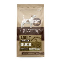 Quattro (Кватро) Dog Small Breed With Duck - Сухой корм для собак малых пород с уткой 7 кг