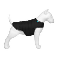 AiryVest (Эйри Вест) Black - Куртка-накидка для собак черная (B 52-62 см, С 36-47 см) M